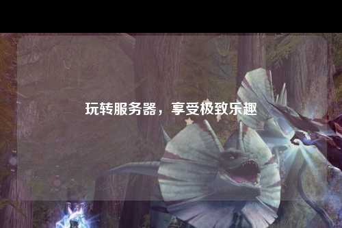 玩轉服務器，享受極致樂趣